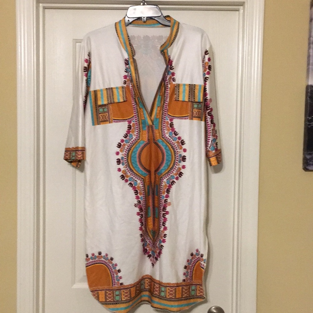 Long printed shirt